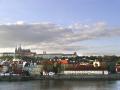 view from Charles bridge  Prague
